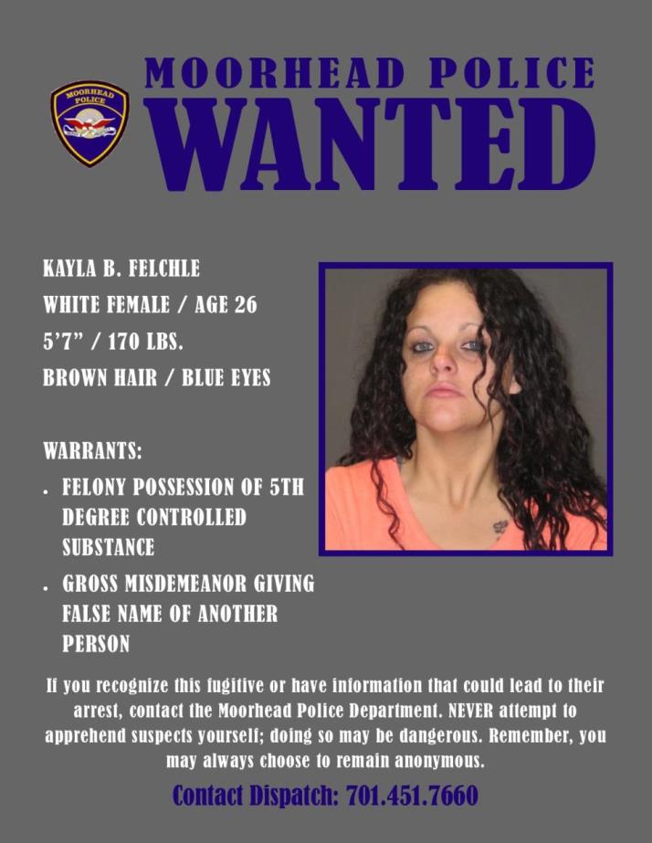 Wanted Wednesday September 26 - Felchle