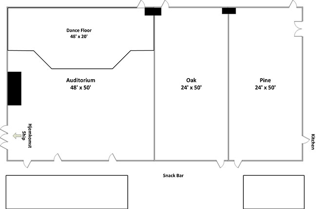 Hjemkomst Room Diagram