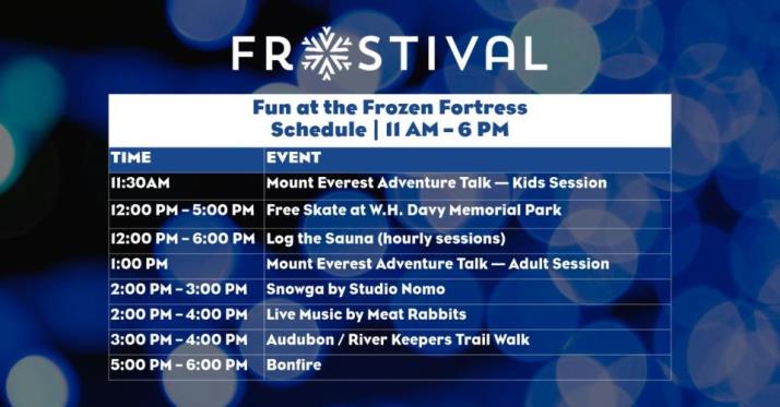 Frostival 2026 Schedule